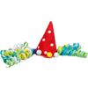 Toy Conna Horn Multiple colours Horn Red, White, Purple, Yellow, Green, Turquoise, Pink Ball