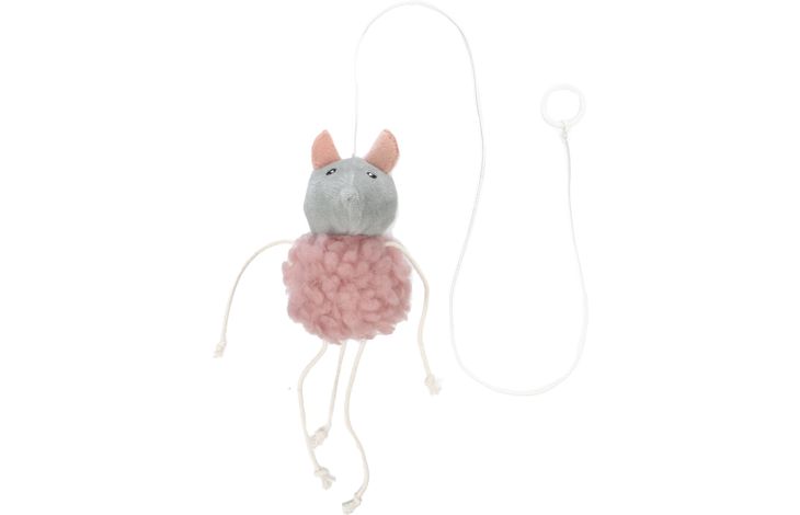Flamingo Spielzeug Gripi Maus Rosa