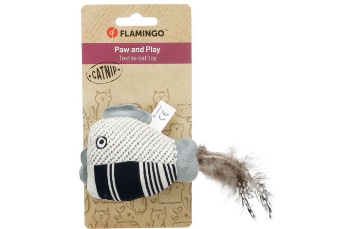 Flamingo Toy Zwawi Turbot White & Black