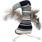 Toy Zwawi Bird White & Black