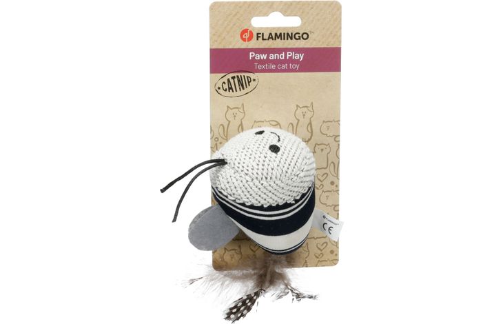 Flamingo Toy Zwawi Bee White & Black