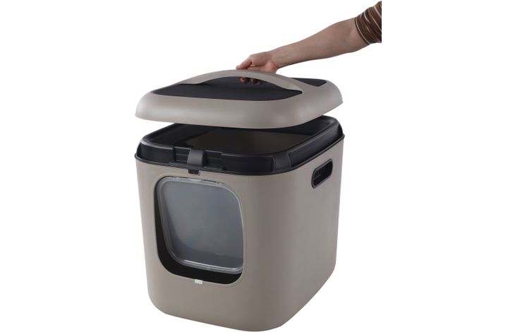 Flamingo Kattentoilet Romy Taupe