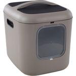 Cat toilet Romy Taupe