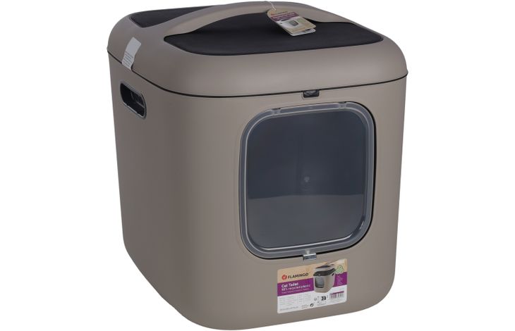 Flamingo Kattentoilet Romy Taupe