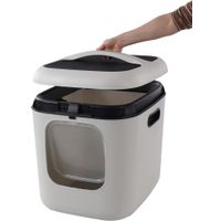 Flamingo Kattentoilet Romy Wit