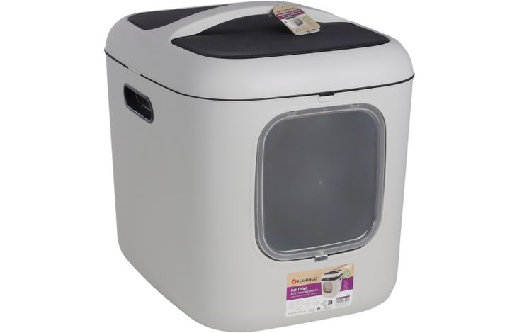 Flamingo Kattentoilet Romy Wit