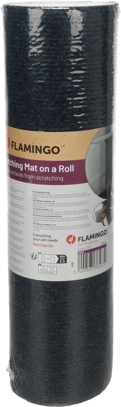 Flamingo Scratching mat Sticka Roll Dark grey
