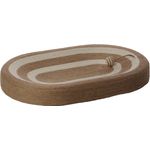 Scratching basket Blaze Oval Brown