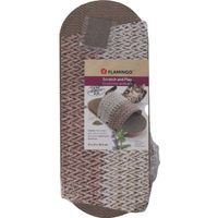 Flamingo Scratching cardboard Slippi Slipper Brown