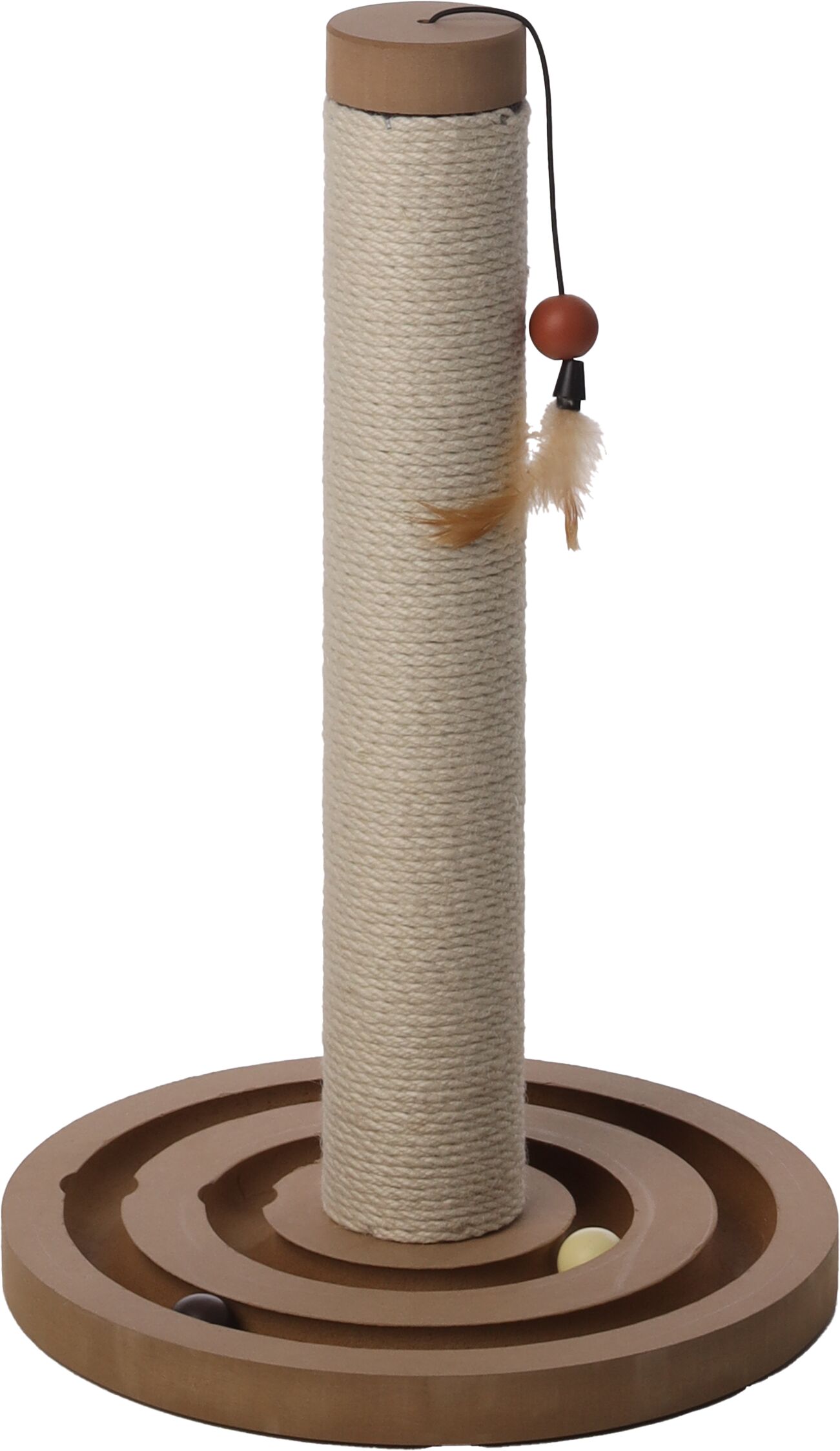 Flamingo Scratching toy Balta Ball track White