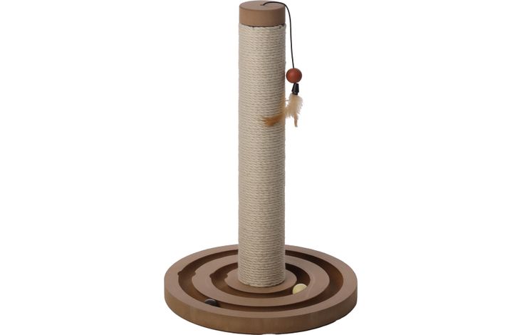 Flamingo Scratching toy Balta Ball track White
