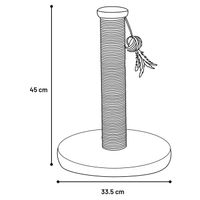 Flamingo Scratching tree  Velvi Mocha