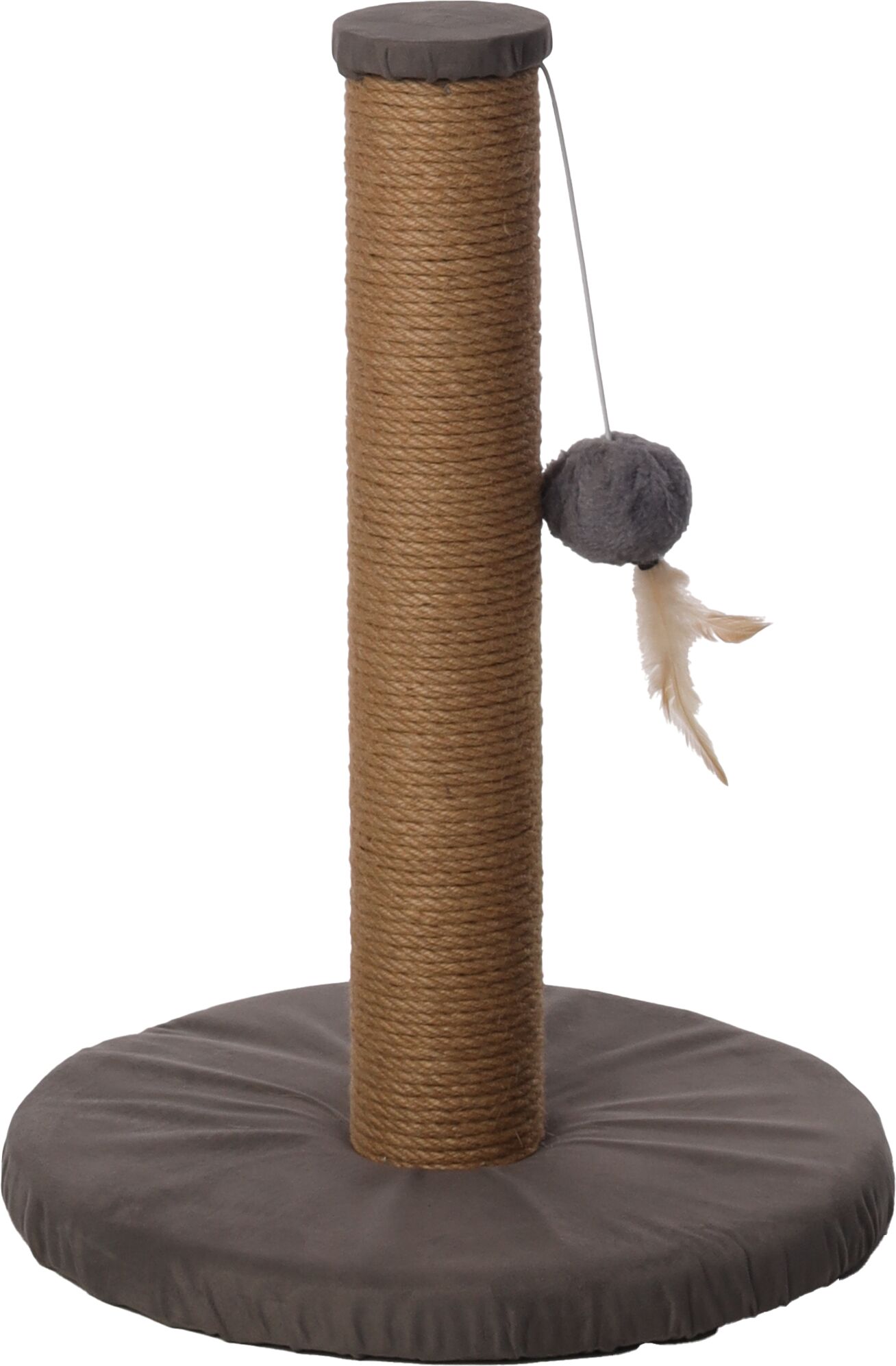 Flamingo Scratching tree  Velvi Light grey