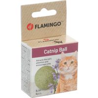Flamingo Spielzeug Katti Katzenminzeball Grün