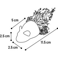 Flamingo Spielzeug Katti Maus Grün