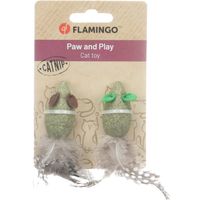 Flamingo Spielzeug Katti Maus Grün