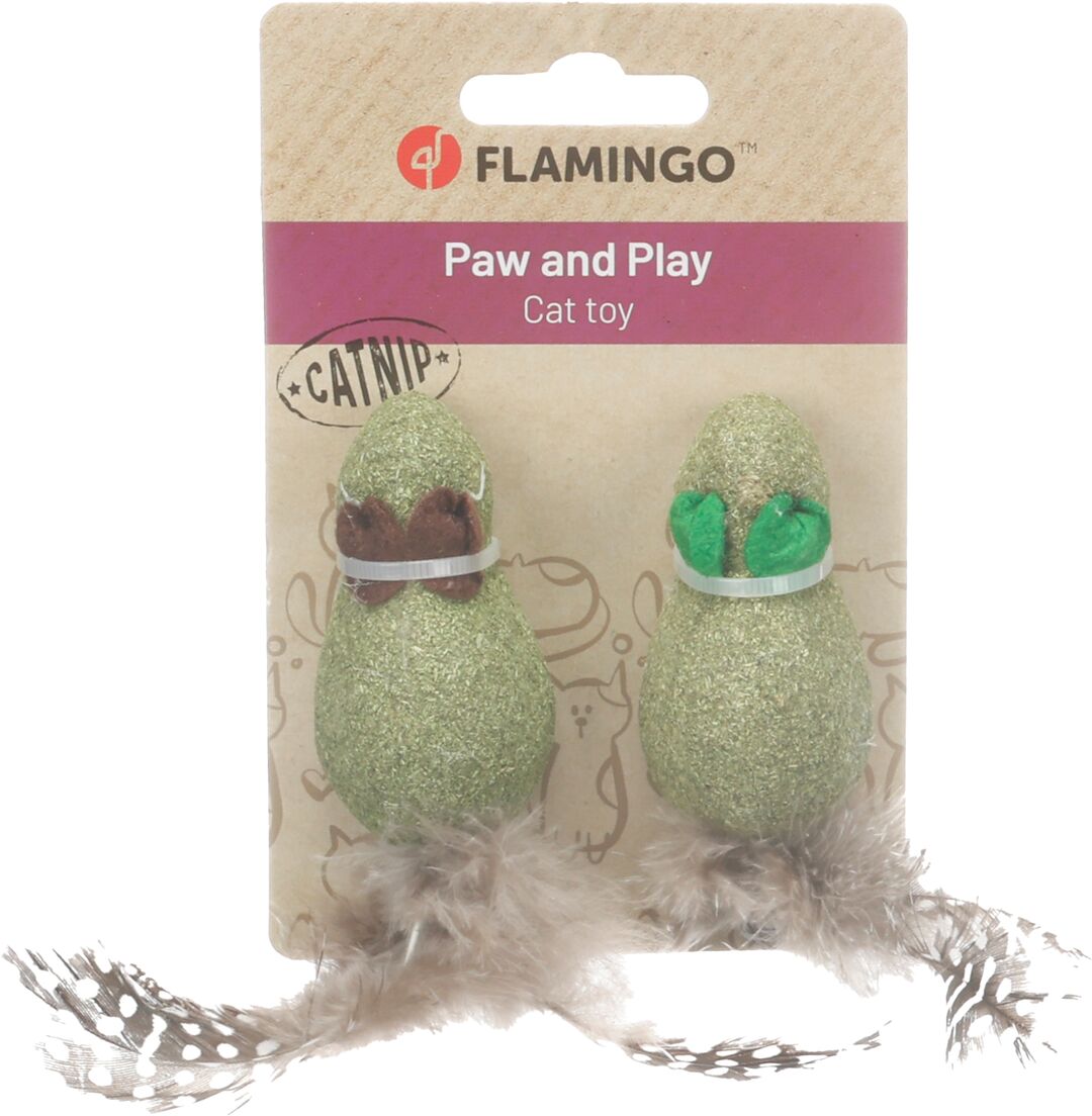 Flamingo Spielzeug Katti Maus Grün