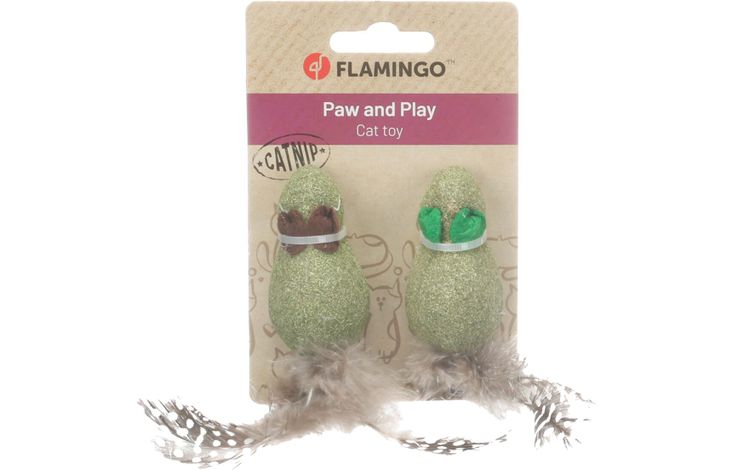 Flamingo Spielzeug Katti Maus Grün