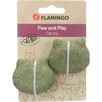 Flamingo Spielzeug Katti Katze Grün
