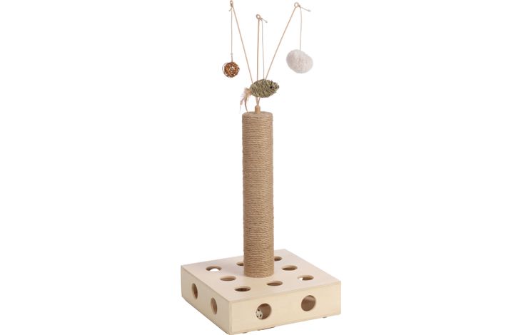 Flamingo Scratching toy Armas Square Beige