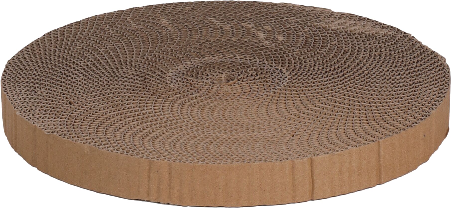Flamingo Spare scratching cardboard Alam Round Brown