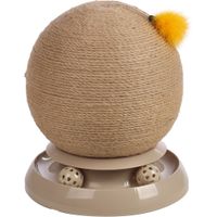 Flamingo Scratching ball Ammo Ball track Brown