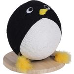 Pelota rascadora Pengi Pingüino Negro & Blanco