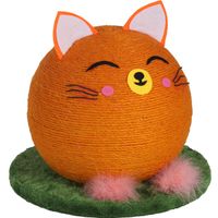 Flamingo Scratching ball Reynard Cat Orange
