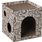Scratching cardboard Jamie Cube Ecru