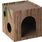 Scratching cardboard Jamie Cube Brown