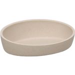 Gamelle pour la nourriture et l'eau Kaunis Ovale Beige