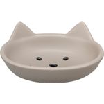 Futter- und Trinknapf Rusco Oval Taupe