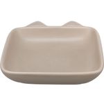 Futterschale Filou Quadrat Taupe