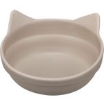 Futter- und Trinknapf Filou Rund Taupe
