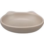 Futter- und Trinknapf Filou Oval Taupe