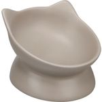 Futter- und Trinknapf Filou Rund Taupe