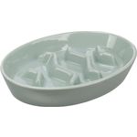 Gamelle pour la nourriture Slow feeder Cena Ovale Vert menthe
