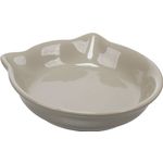 Gamelle pour la nourriture et l'eau Cena Rond Taupe