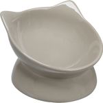 Gamelle à nourriture et à eau Cena Taupe