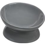 Gamelle à nourriture et à eau Hessel Rond Gris foncé