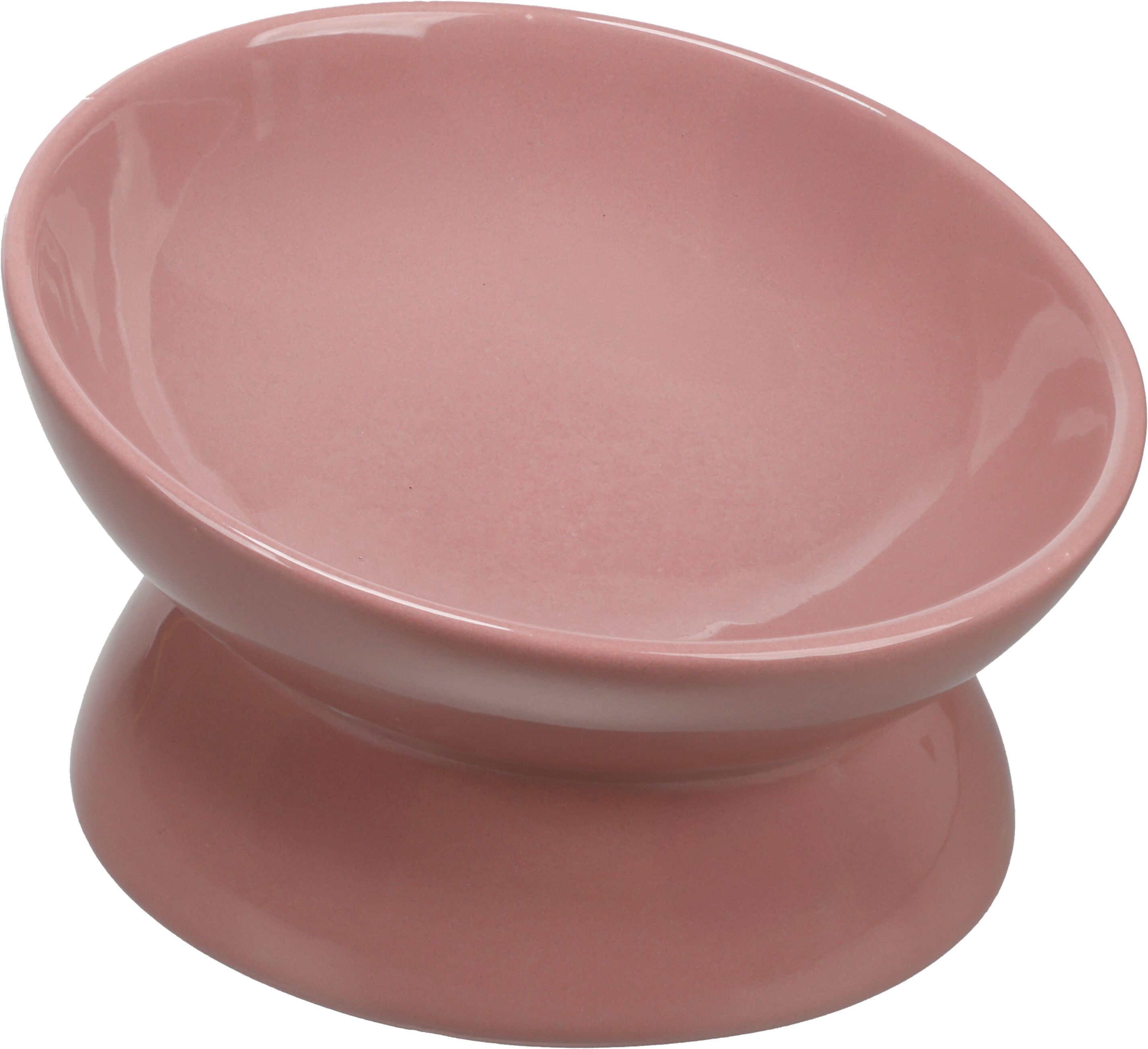 Feeding and drinking bowl Hessel Round Pink | 562182 | Flamingo Pet ...