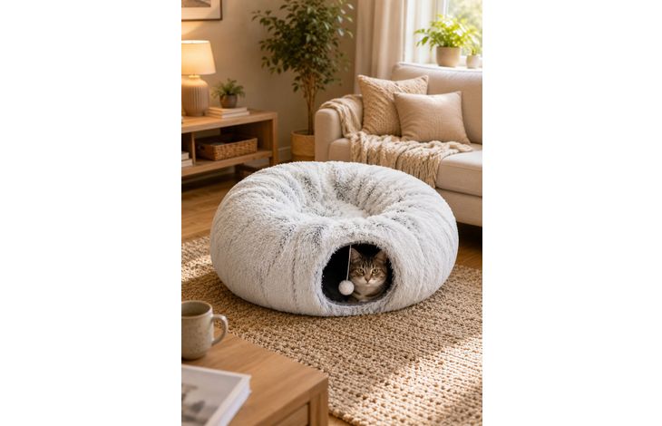 Flamingo Toy Donna Tunnel with ball Grey