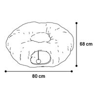 Flamingo Toy Donna Tunnel with ball Grey