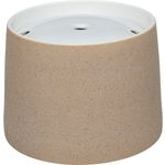 Bebedero fuente Mare Redondo Beige