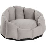 Basket Iffy Oval Light grey