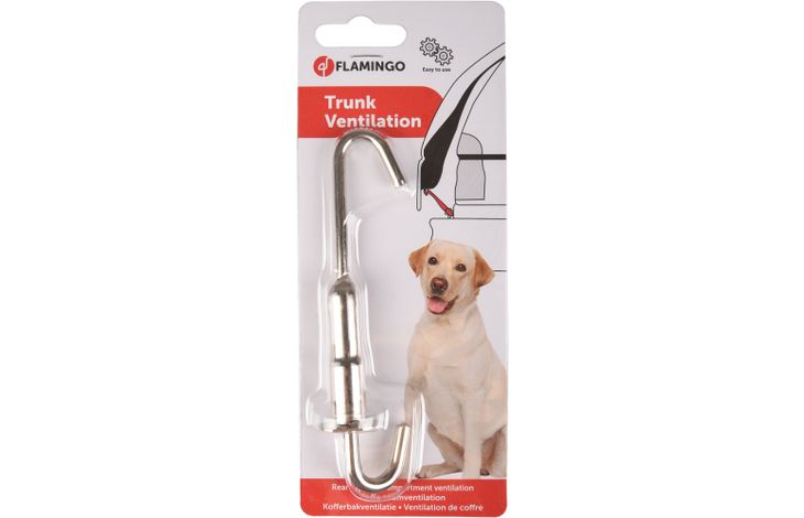 Flamingo Boot ventilation hook Jagos Silver