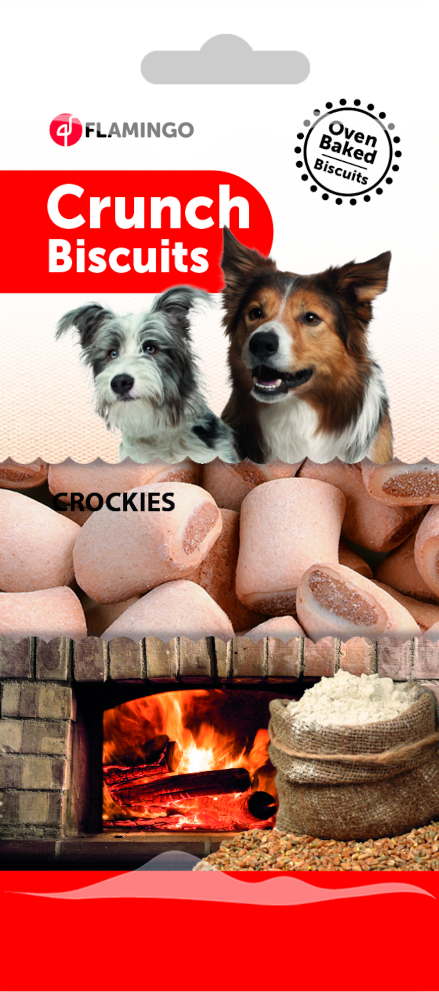 Flamingo Friandises Crunch Biscuit Crockies 