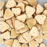 Snacks Crunch Keks Sandwich Braun