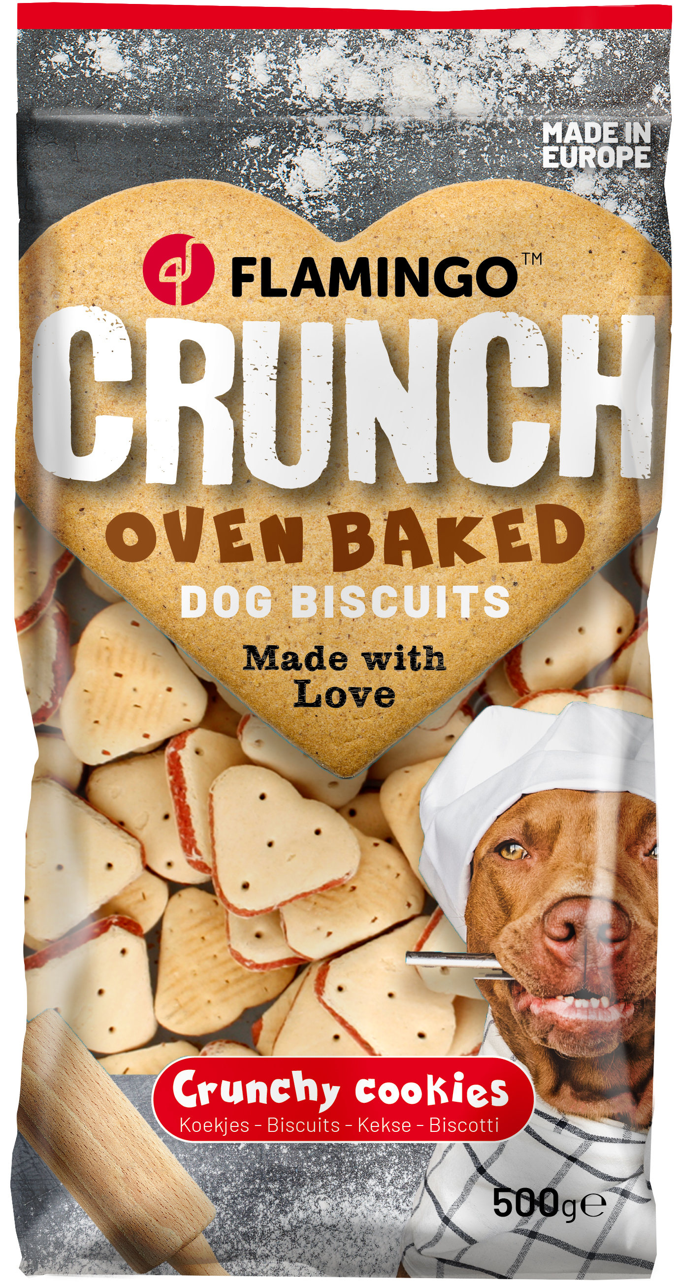 Flamingo Snacks Crunch Biscuit Sandwich 