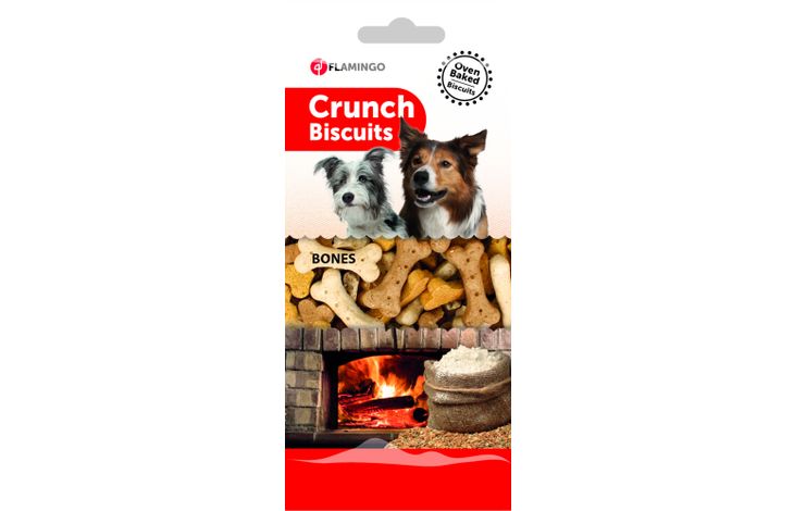Flamingo Snacks Crunch Biscuit Bones 